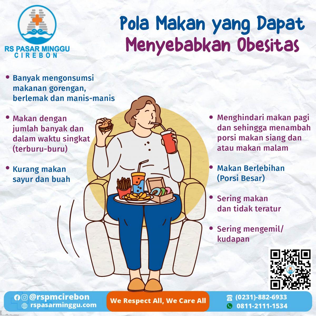 Pola Makan Yang Dapat Menyebabkan Obesitas